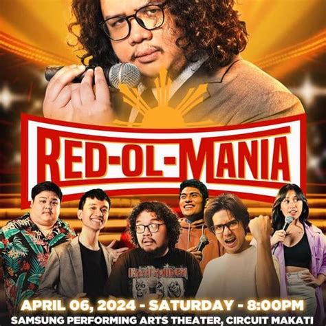 red-ol-mania|Comedy .